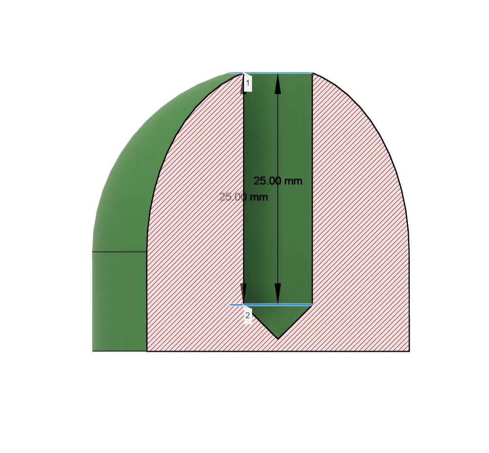 Giá đỡ bút đơn giản với lỗ 10,5mm