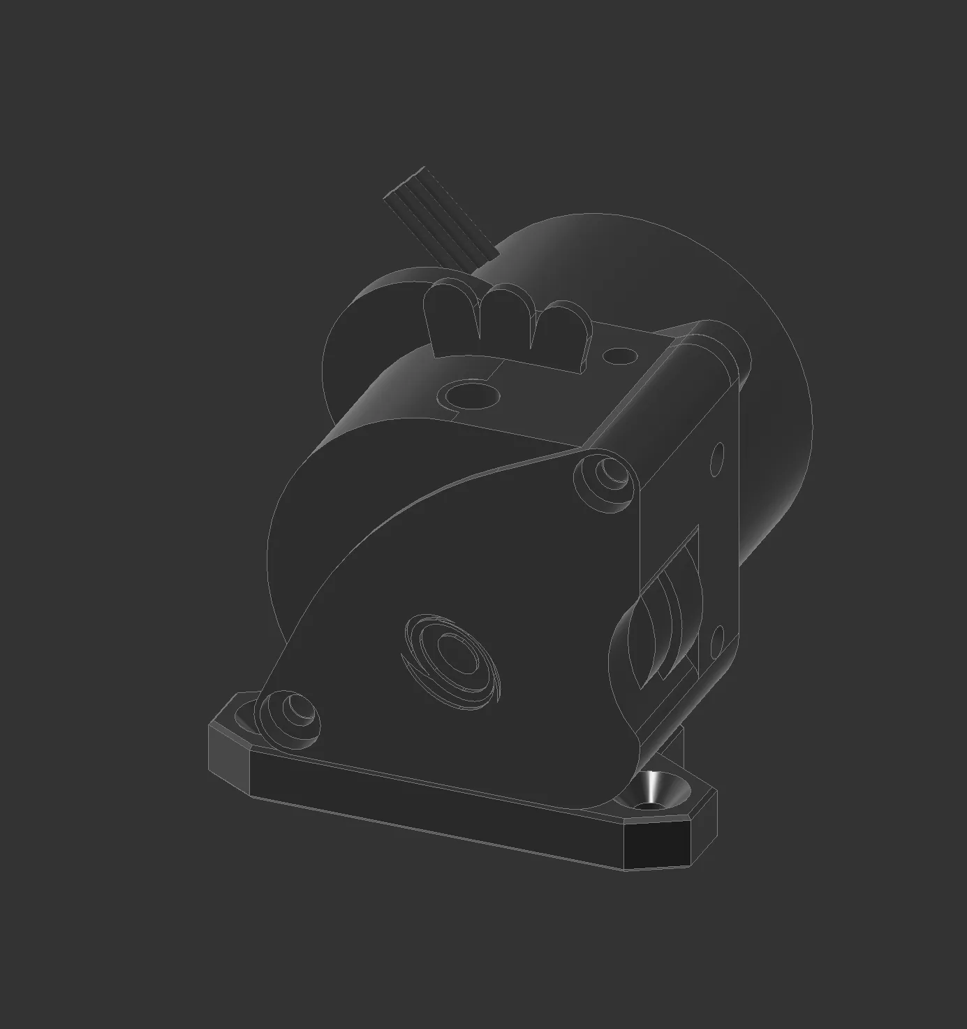 Bộ chuyển đổi LGX Lite sang Orbiter cho máy in 3D