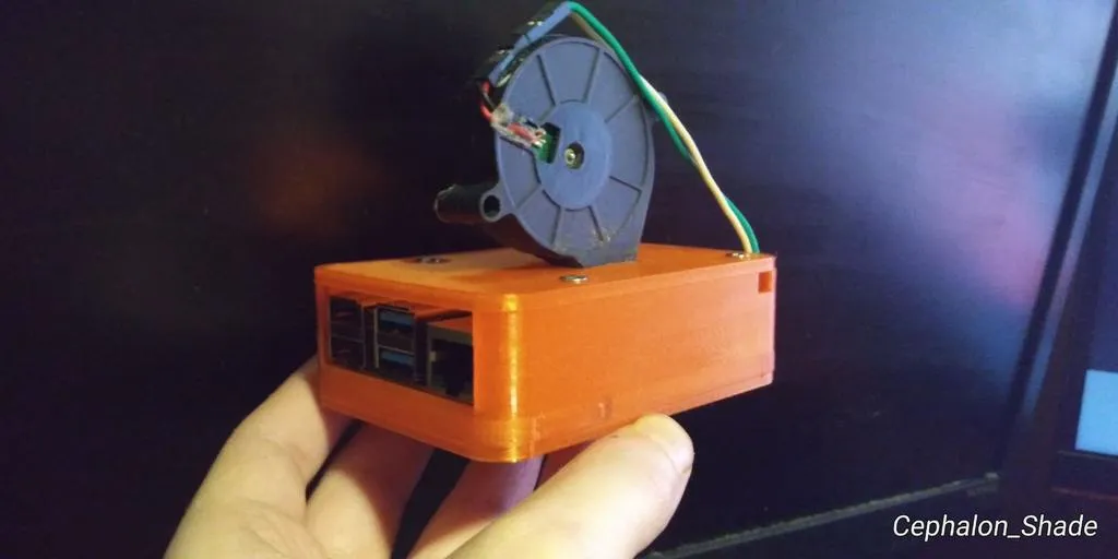 Vỏ Raspberry Pi 4b với tùy chọn quạt 40mm và 5015