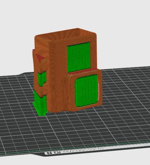 Giá đỡ Gopro Hero 9/10/11 với góc nghiêng 30°
