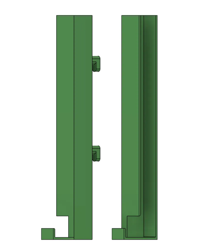 Giá đỡ pin 18650 cho Skadis - 12 chỗ để pin