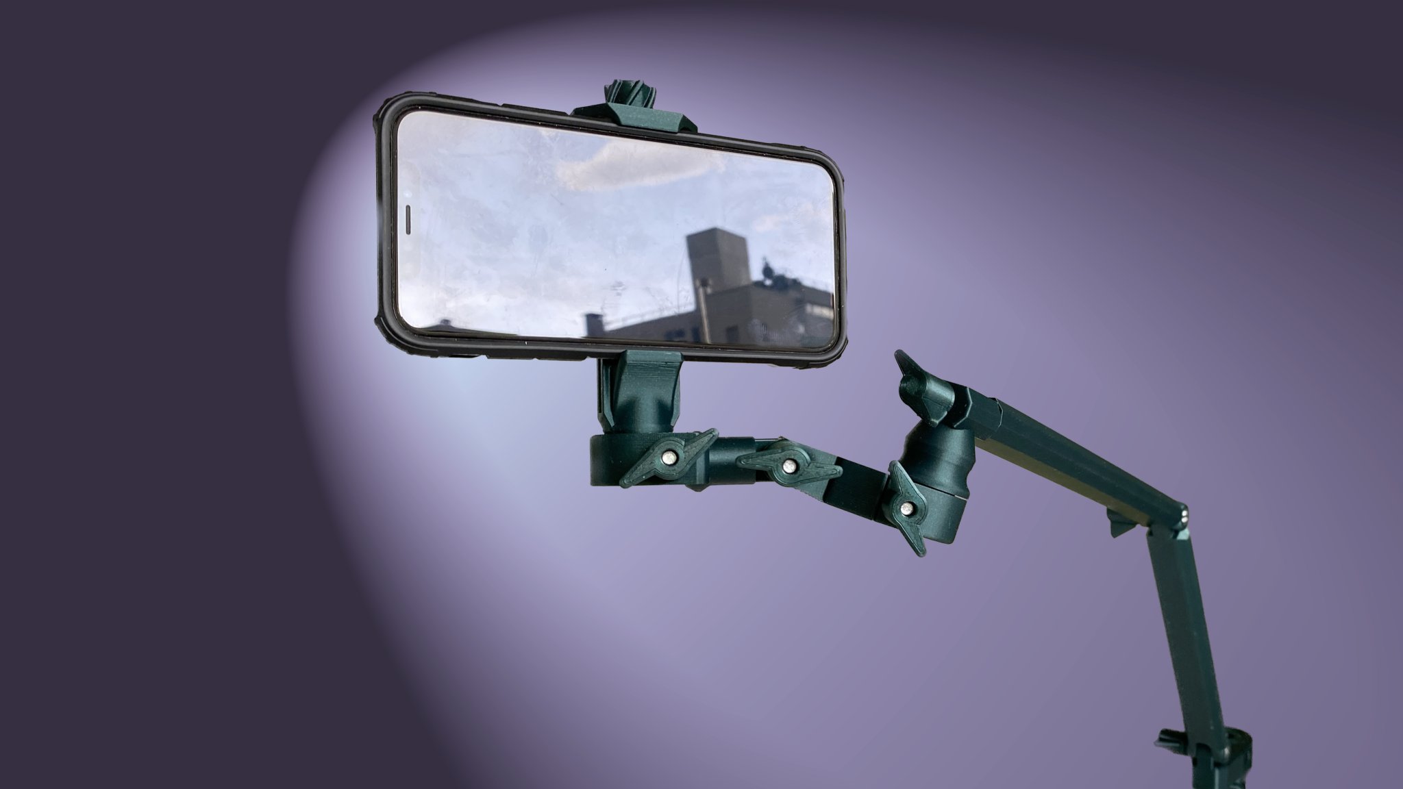 Giá đỡ điện thoại di động có kẹp V2 cải tiến