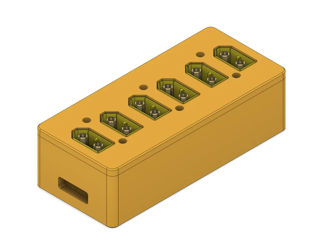 Bảng phân phối điện XT-60 với thanh đồng