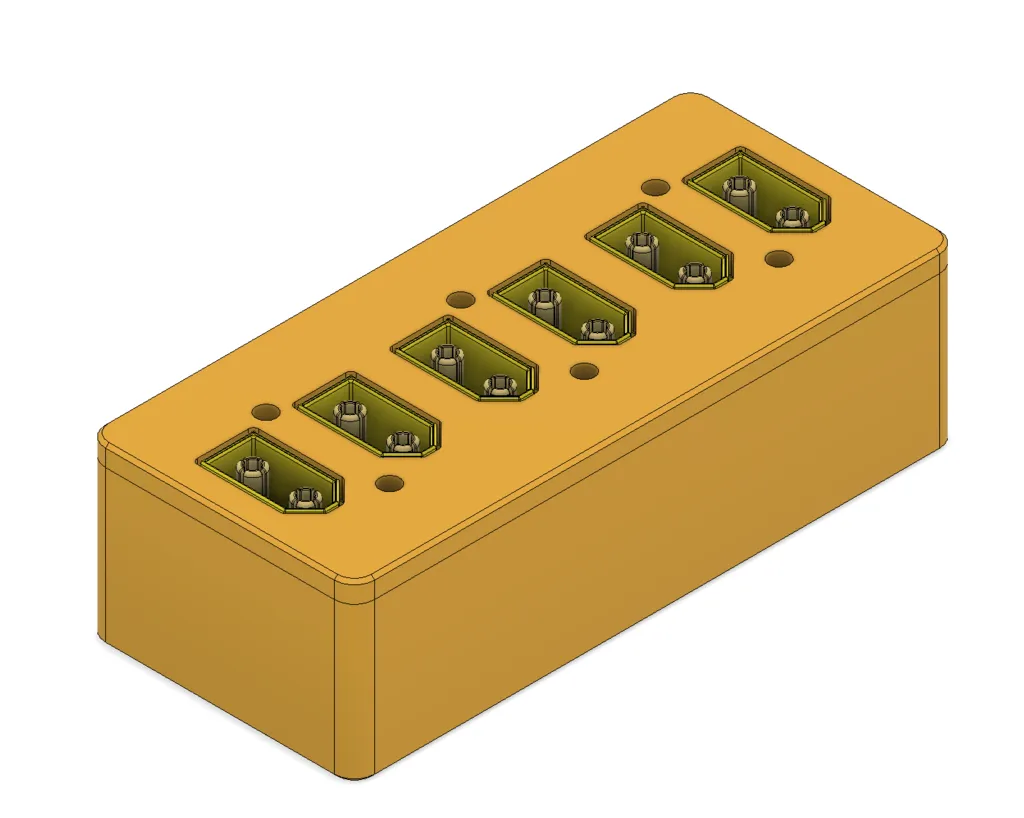 Bảng phân phối điện XT-60 với thanh đồng