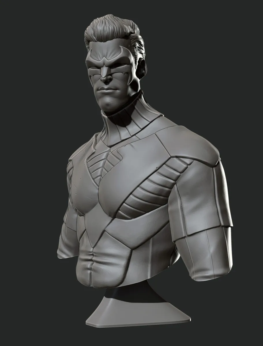 Tượng bán thân Nightwing chi tiết và độc đáo