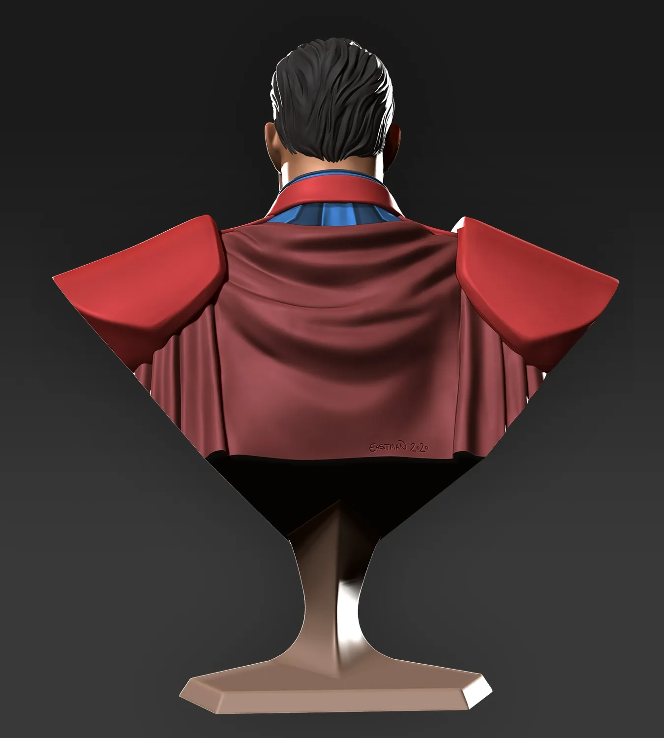 Tượng bán thân Superman từ trò chơi Injustice