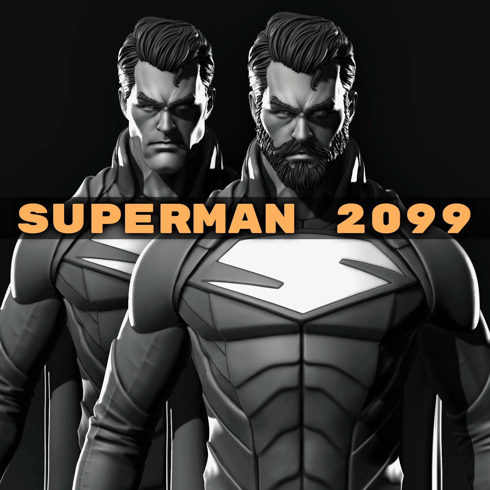 Tượng bán thân Superman phiên bản 2099