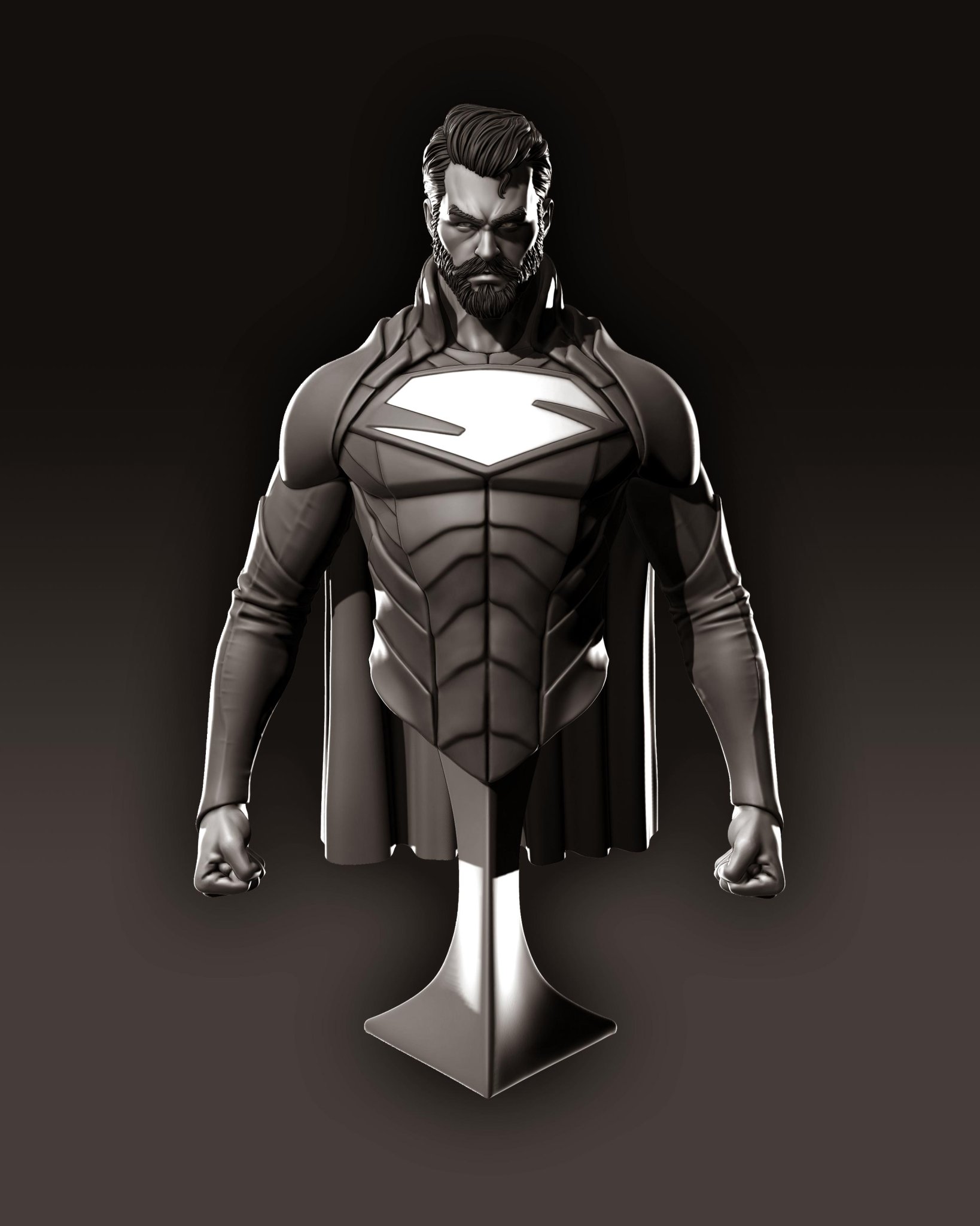 Tượng bán thân Superman phiên bản 2099