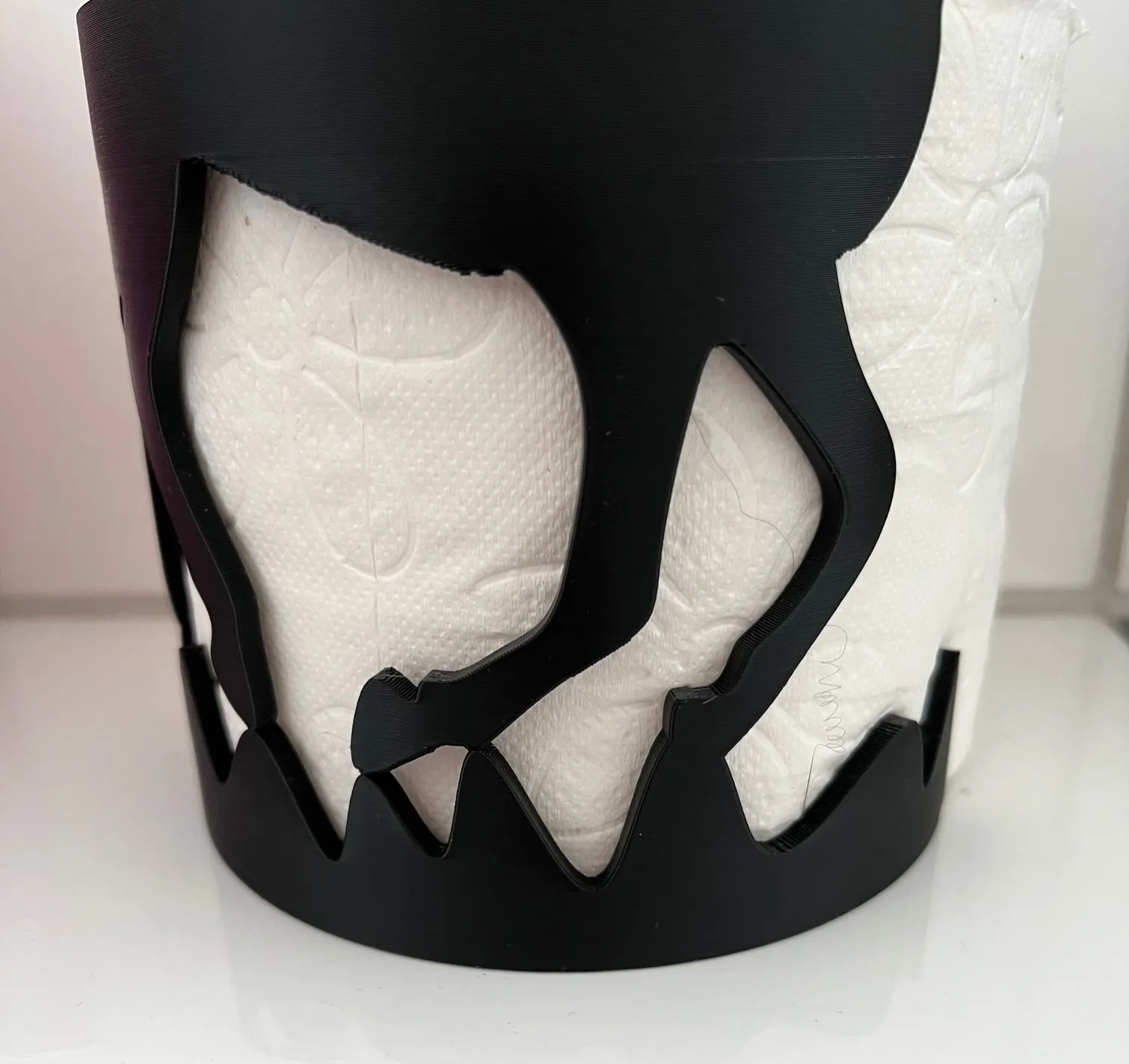 Giá đỡ khăn giấy hình ngựa cần hỗ trợ in 3D