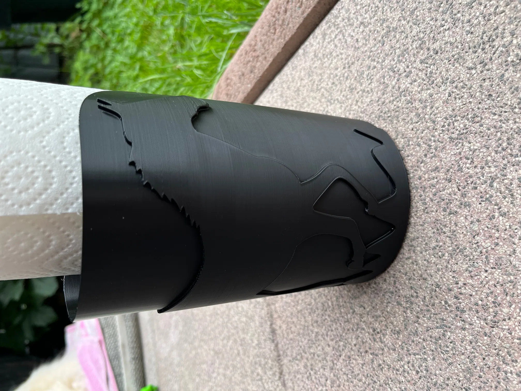 Giá đỡ khăn giấy hình ngựa cần hỗ trợ in 3D