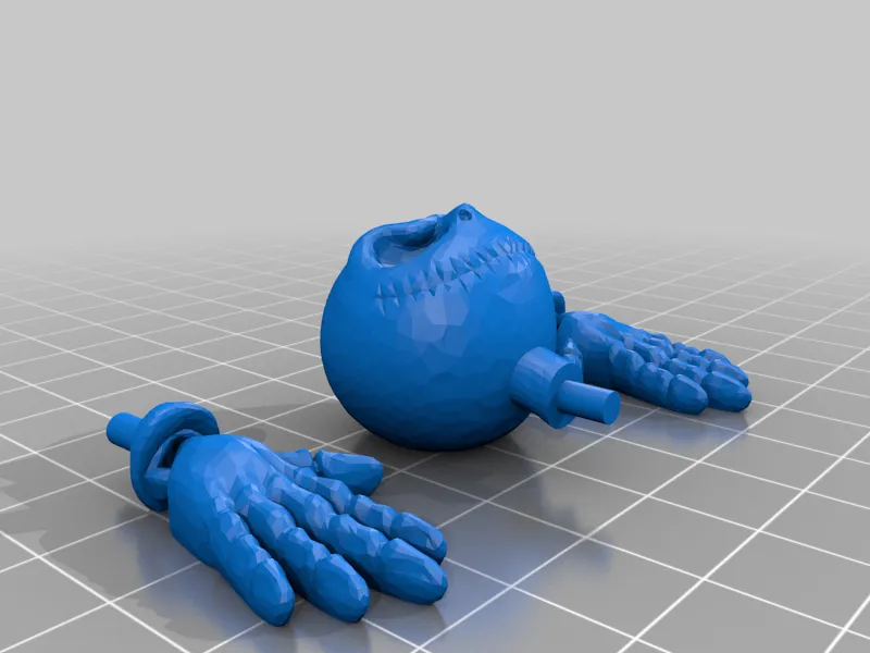 Jack Skellington phiên bản ghép mảnh độc đáo