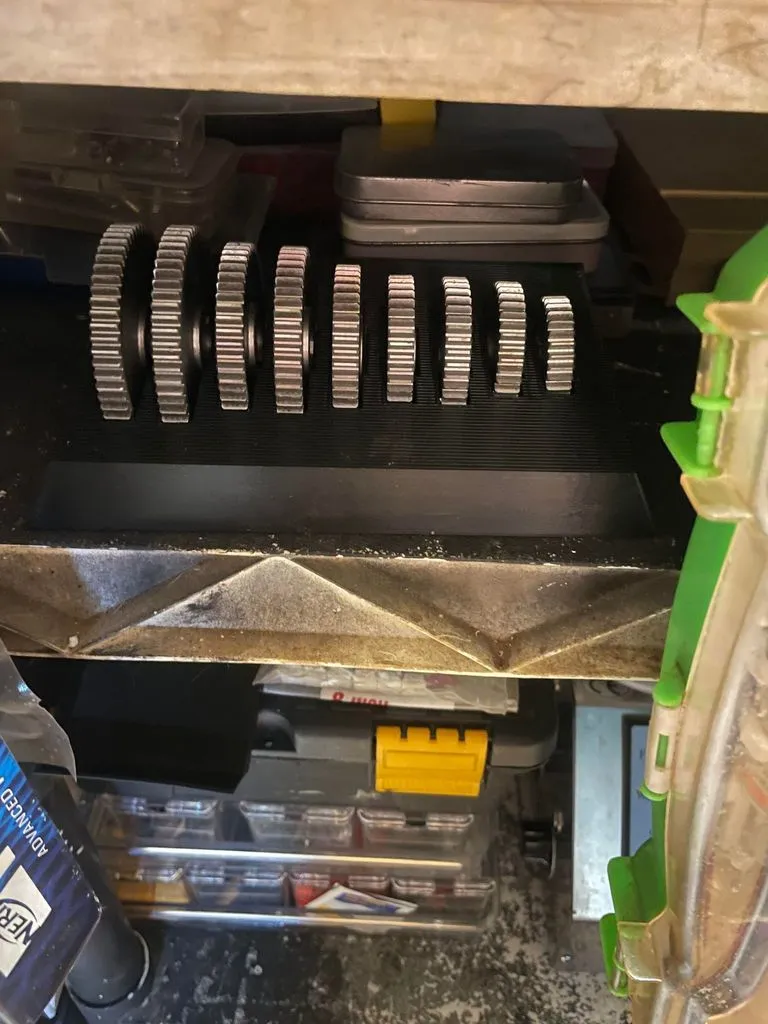 Giá đỡ bánh răng kim loại cho máy tiện 7x14