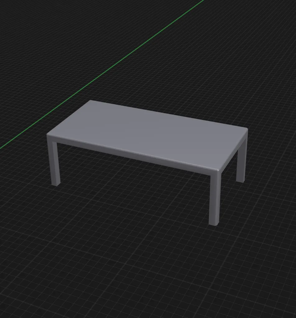 Bàn cơ bản cho không gian sống