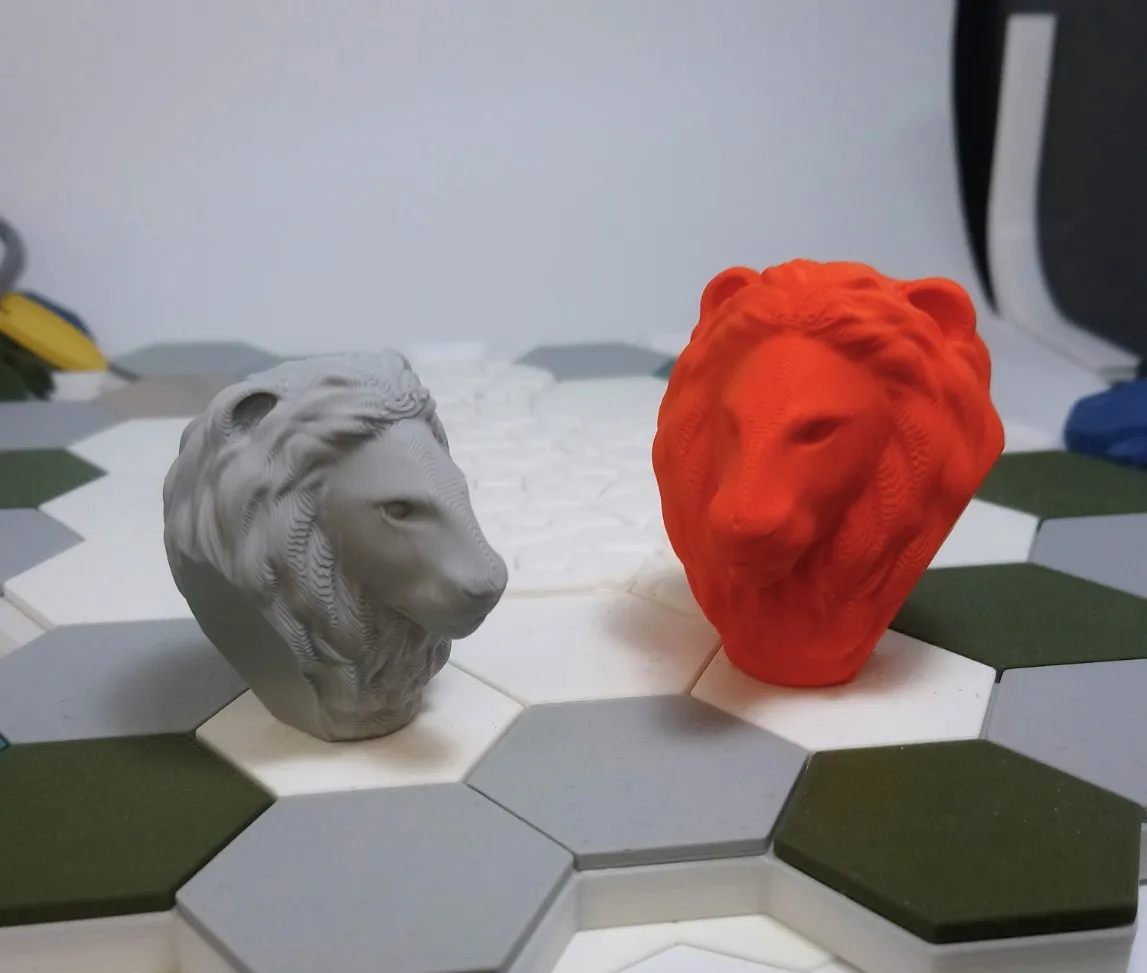 Tượng đầu sư tử poly cao nghệ thuật