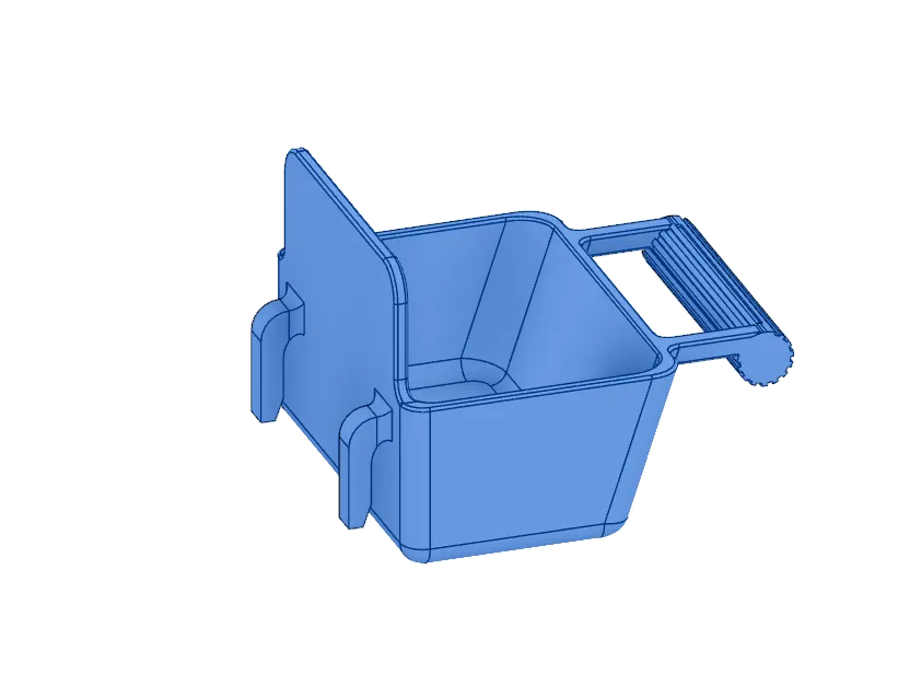 Giá đỡ thức ăn cho chim trong lồng