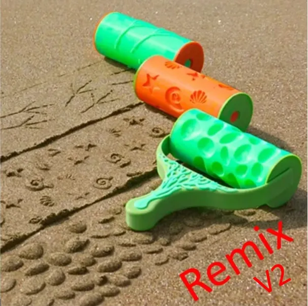 Con lăn tạo mẫu cát cho mùa hè