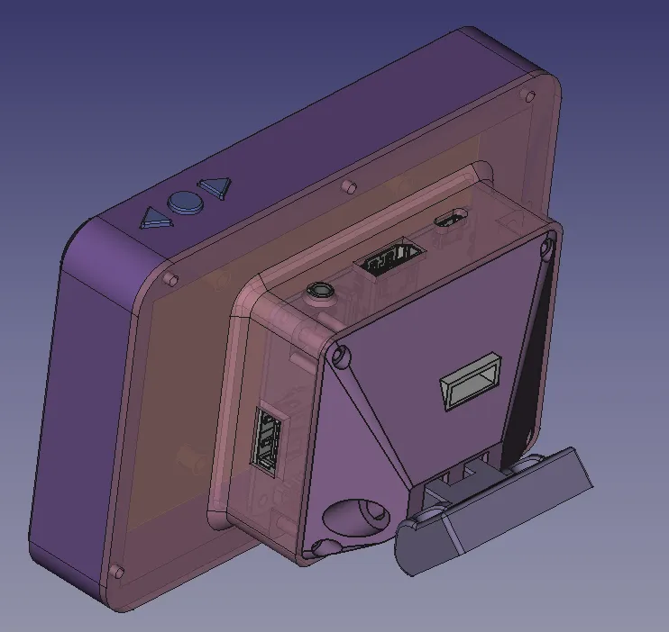 Hộp đựng màn hình PITFT50 V2.1 & RPi A+