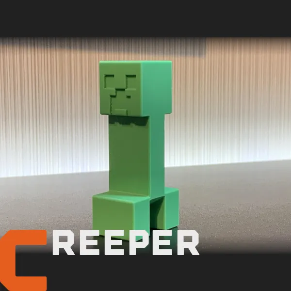 Mô hình Creeper trong Minecraft phiên bản 1.0
