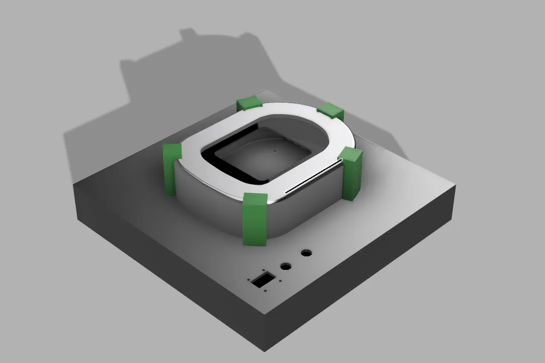 Sân vận động Allianz Parque thu nhỏ tỷ lệ 1:128