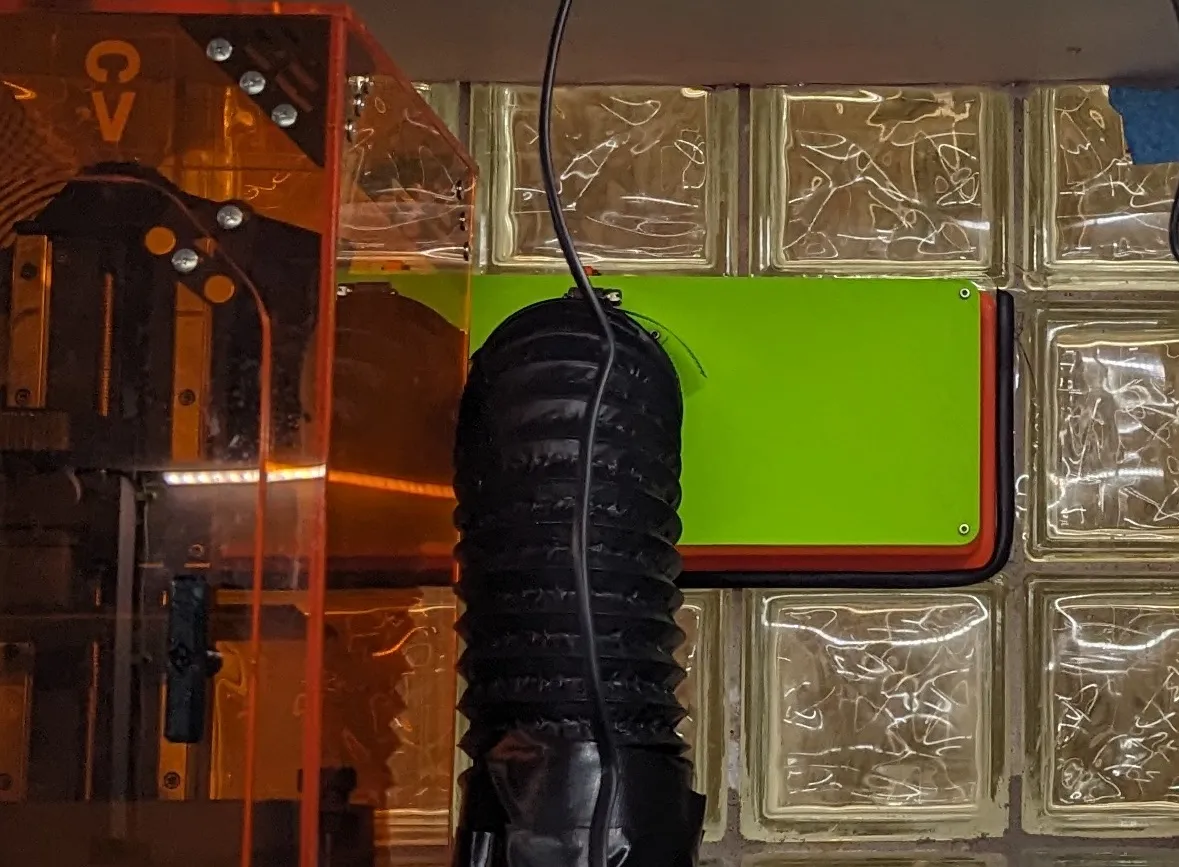 Bộ chuyển đổi thông gió cho cửa sổ kính block 4 inch