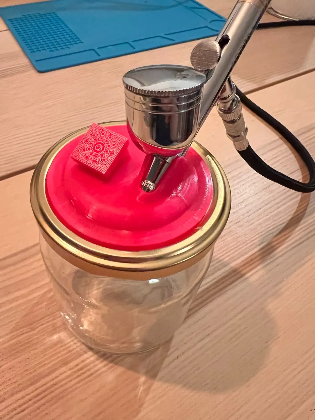 Mẫu vị trí lỗ cho giá đỡ súng phun sơn