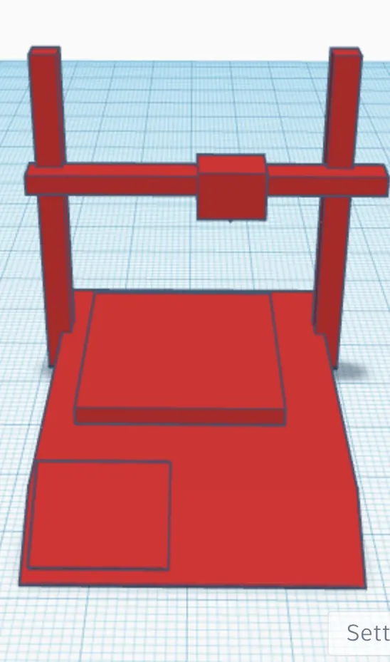 Máy in 3D mini cho mô hình và phương tiện tabletop