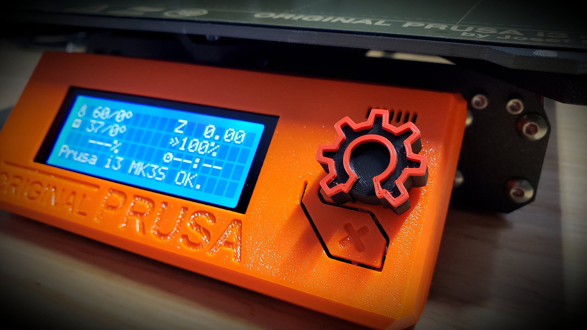 Nút điều chỉnh 2 màu hình biểu tượng Open Hardware