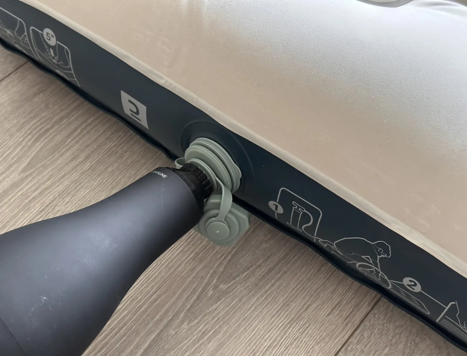 Bộ chuyển đổi máy sấy tóc sang van Boston cho đệm hơi