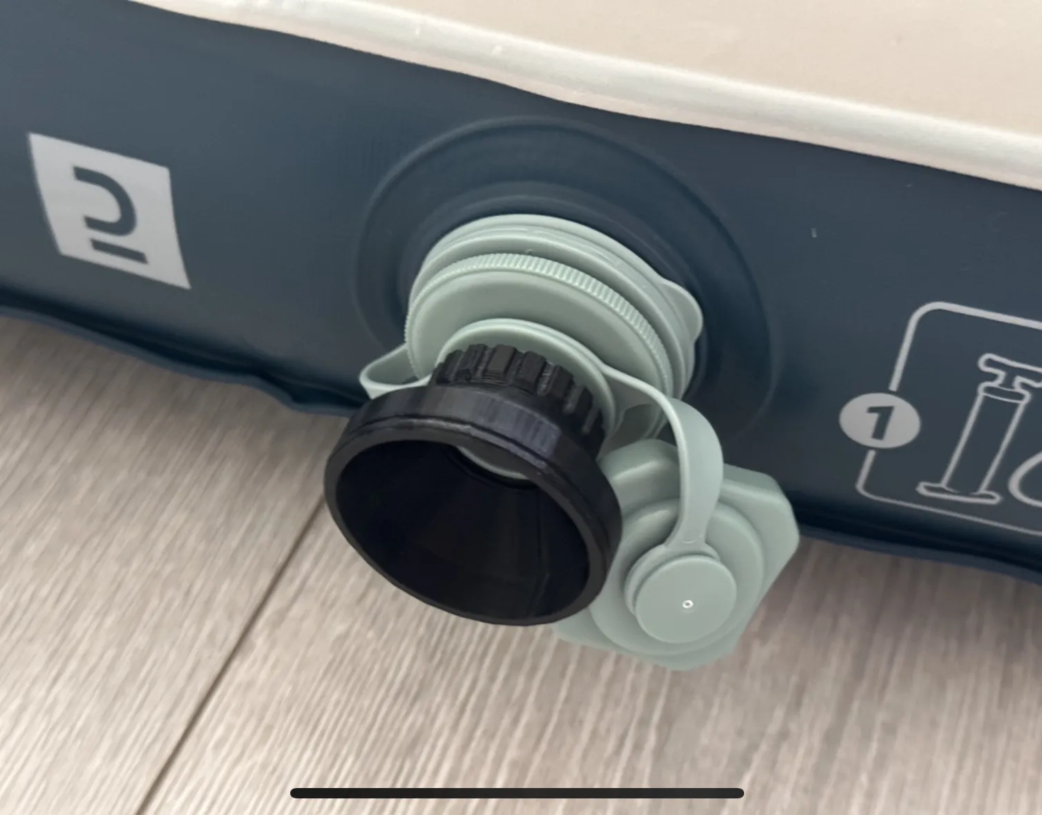 Bộ chuyển đổi máy sấy tóc sang van Boston cho đệm hơi