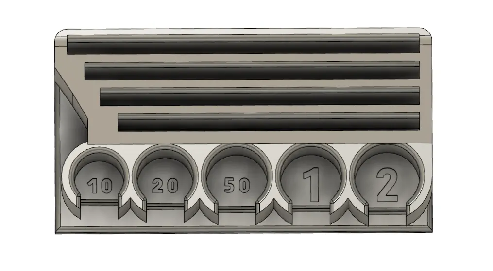 Giá đỡ tiền mặt tiện lợi với khả năng tổ chức tốt