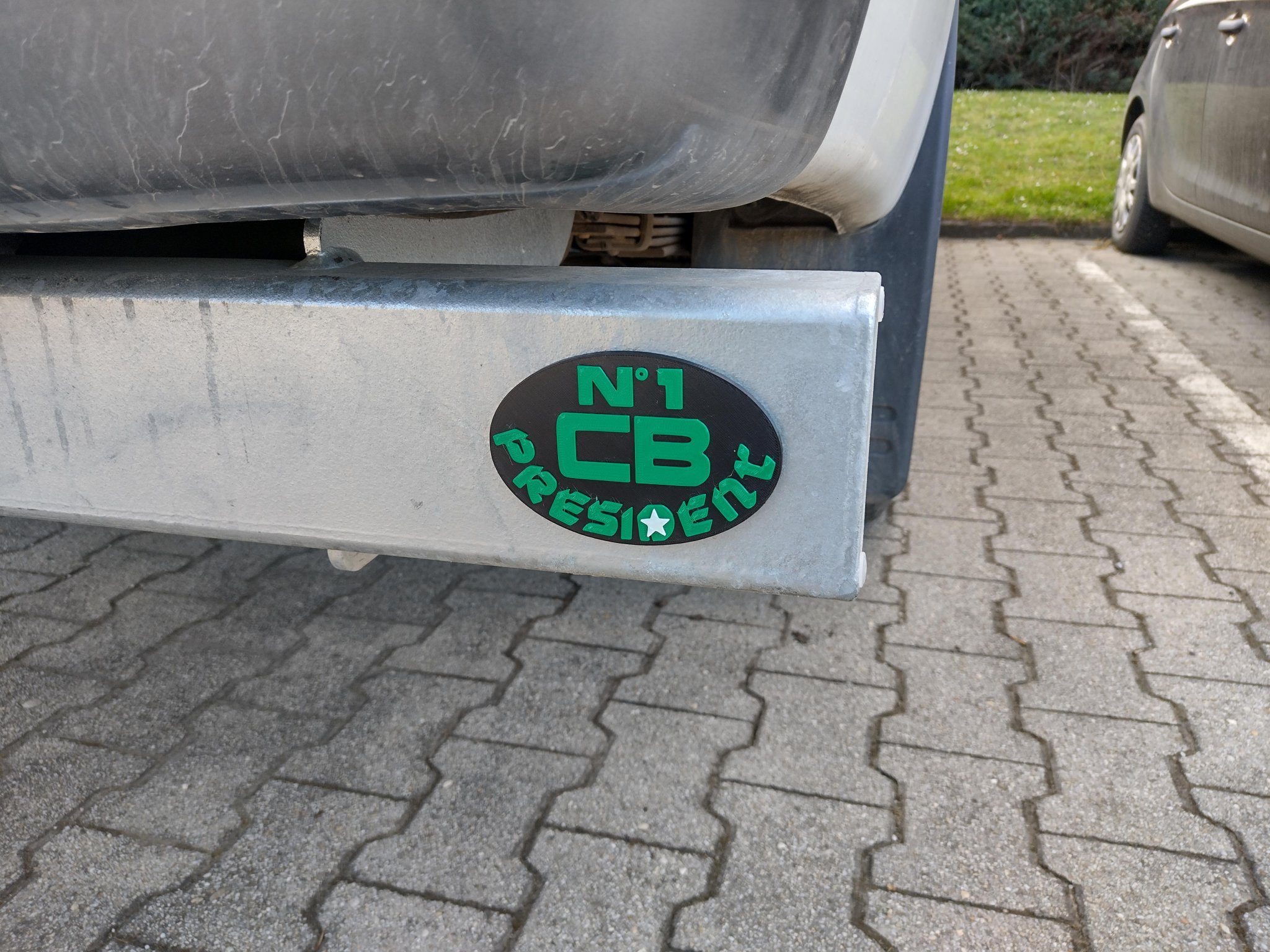 Biểu tượng tổng thống CB làm từ nam châm 8x3mm