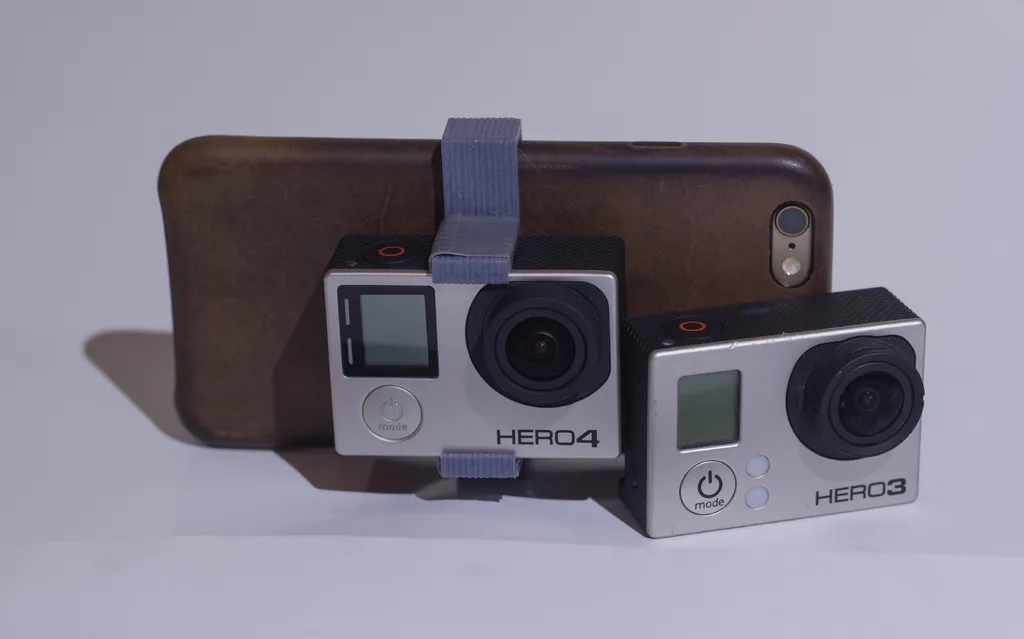 Giá đỡ Gopro cho iPhone 6s dùng làm máy ảnh chụp nhanh