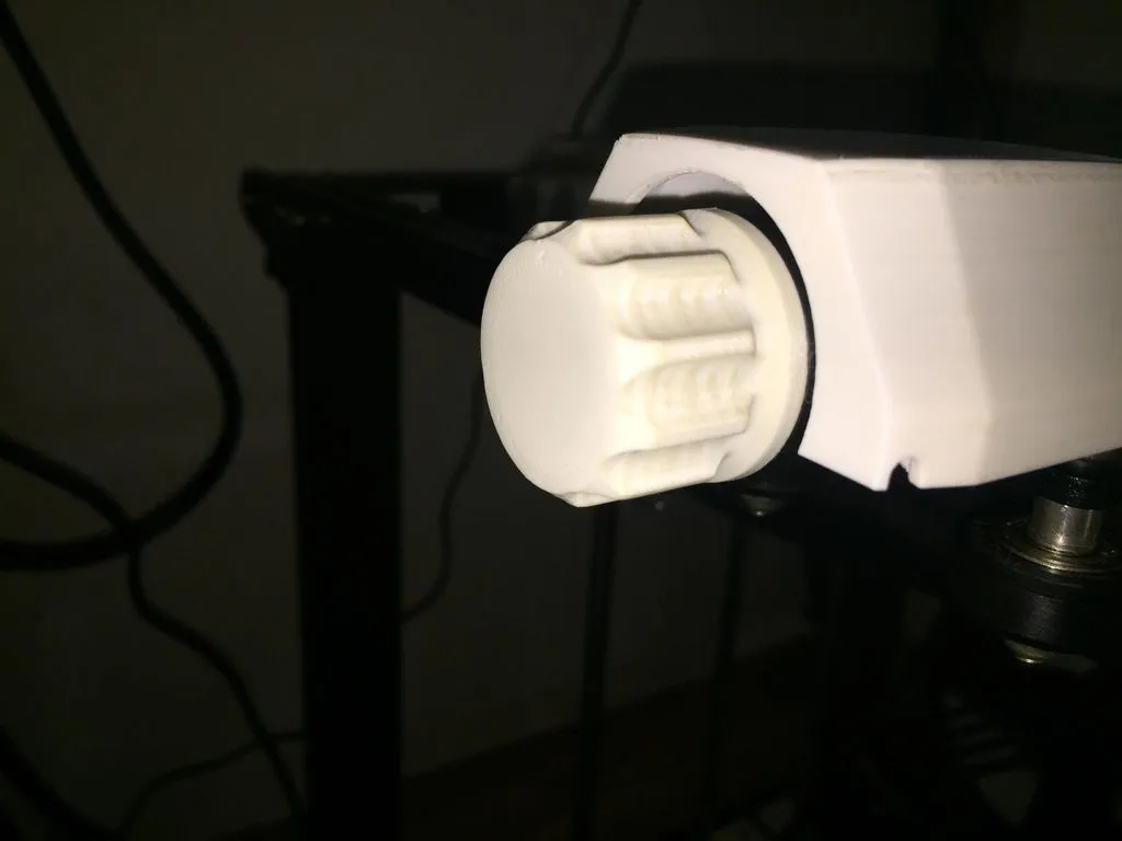 Bộ che dây đai cho Creality Ender 5 với khoảng trống cho bộ căng...