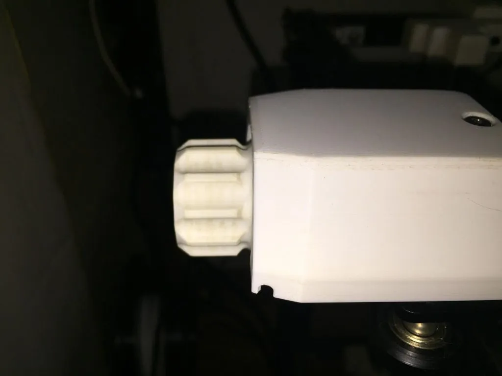 Bộ che dây đai cho Creality Ender 5 với khoảng trống cho bộ căng...