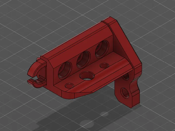 Giá đỡ từ tính BLTouch cho đầu đùn Micro Swiss NG Direct Drive v2