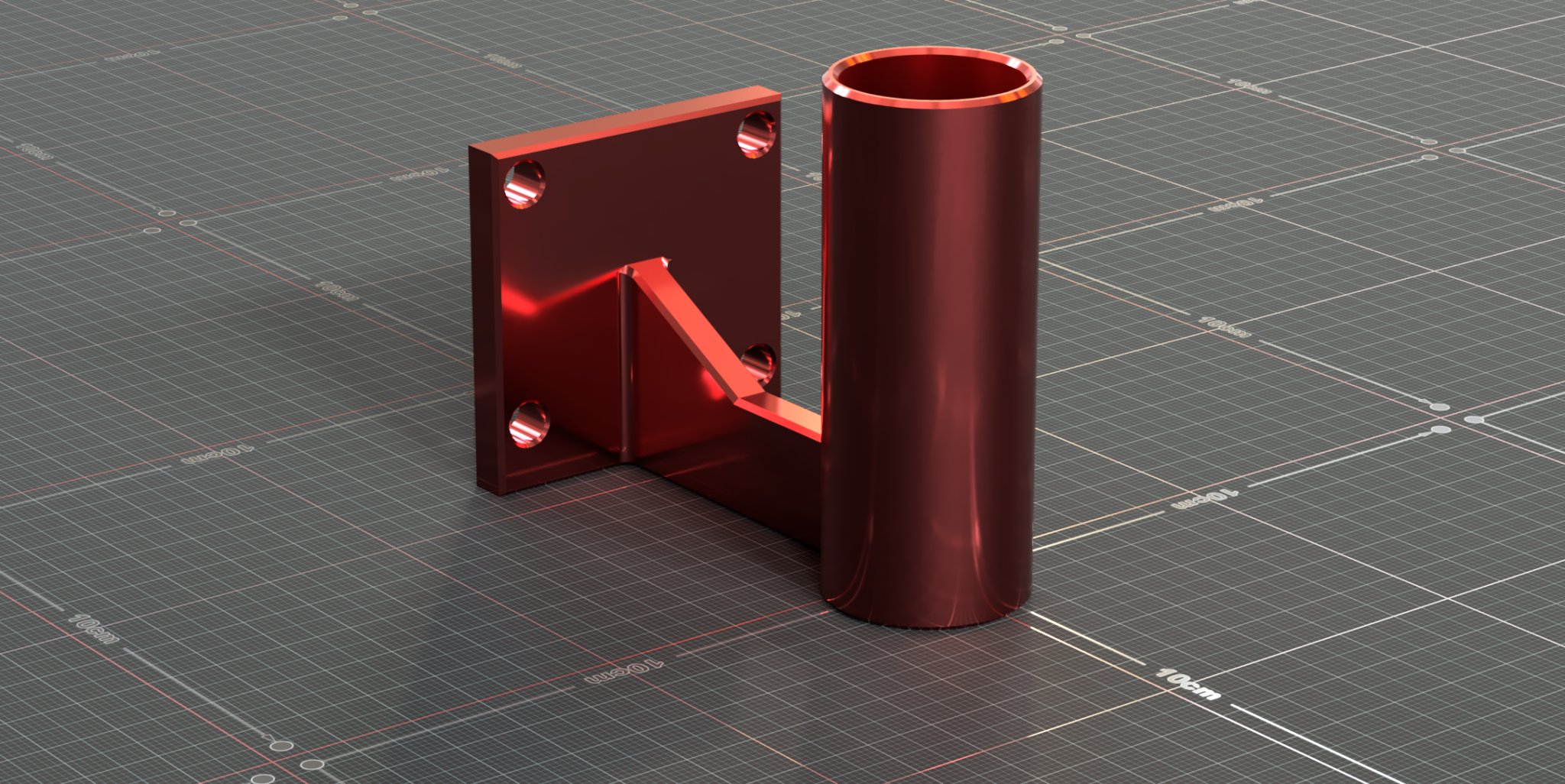 Giá đỡ ăng-ten ADSB 1090MHz cho máy bay