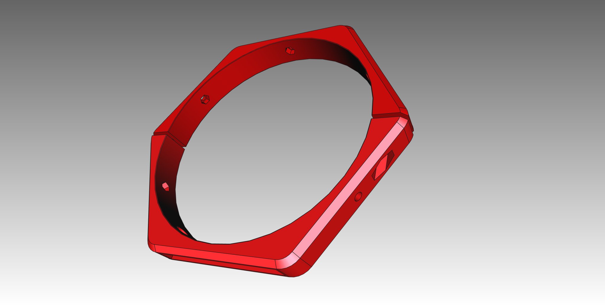 Phụ kiện in cho kính thiên văn Newton 6 inch