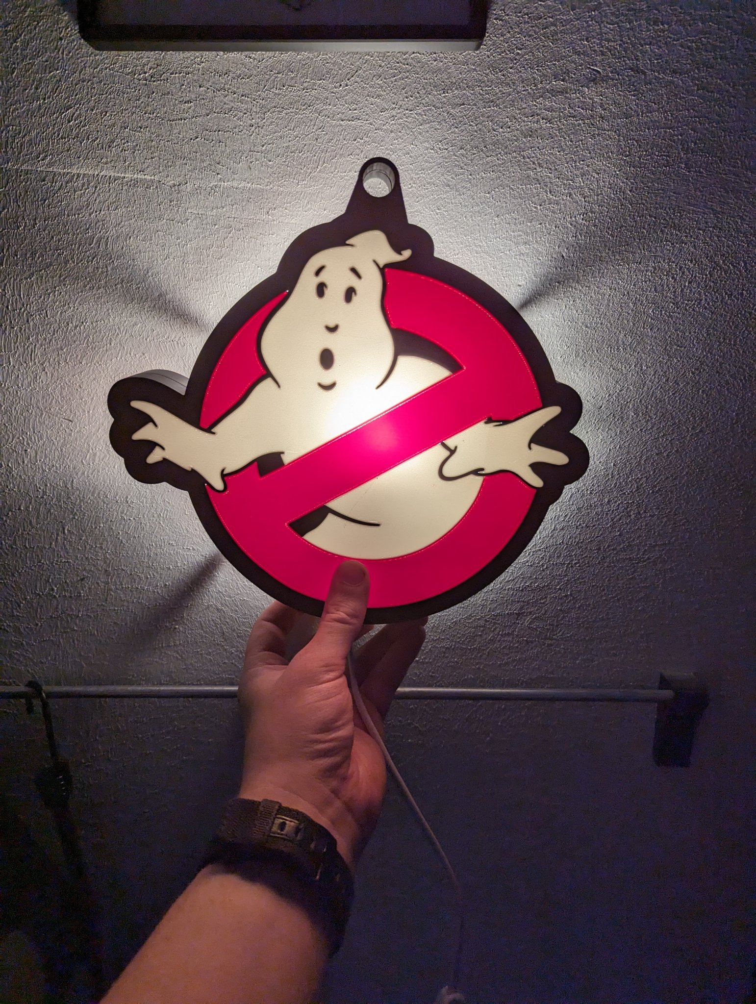 Đèn LED Ghostbusters với các phần kết nối mở rộng