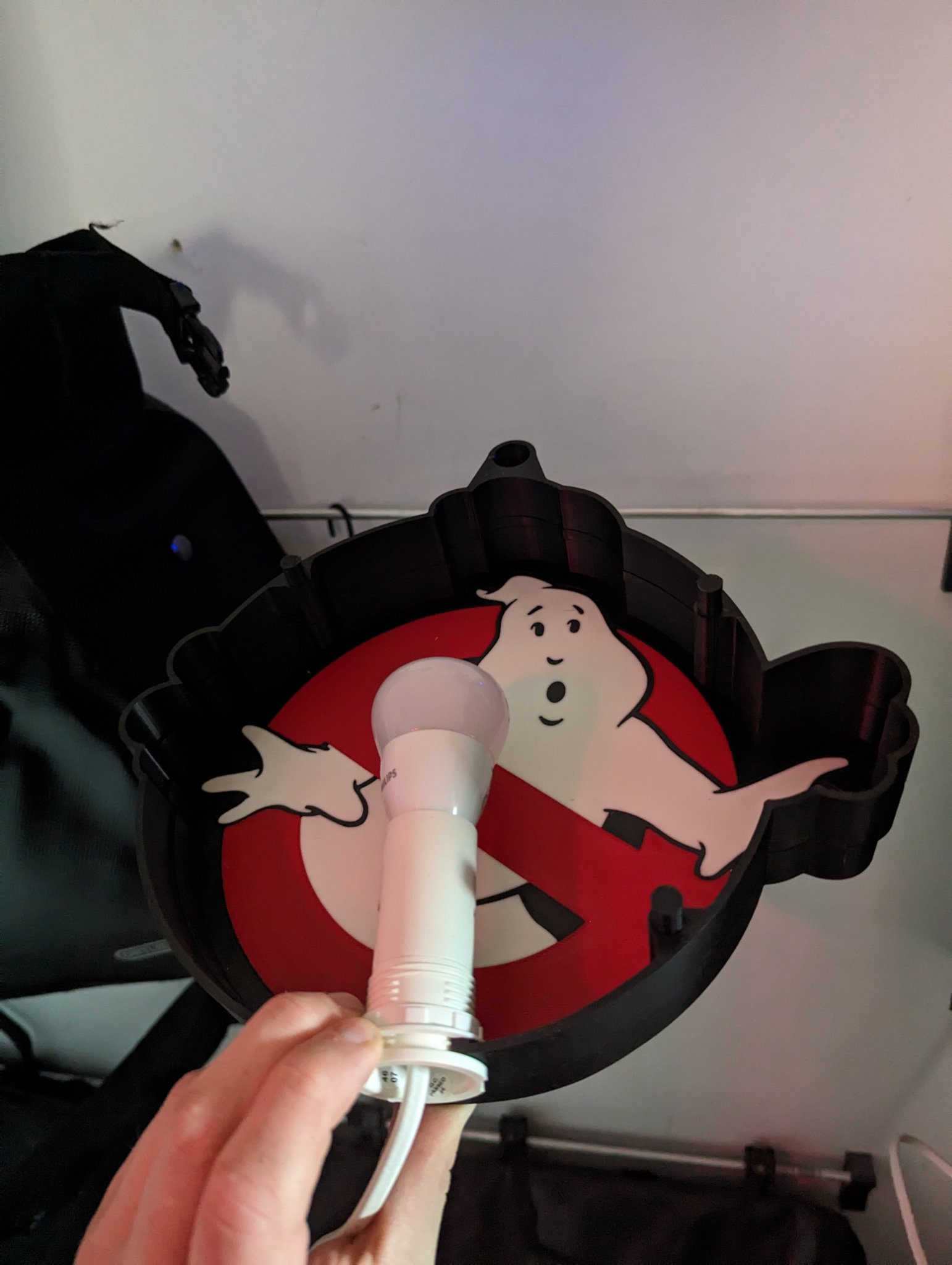 Đèn LED Ghostbusters với các phần kết nối mở rộng