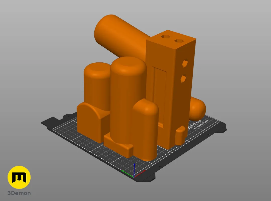 Rifle Stormtrooper LEGO Star Wars chi tiết in 3D