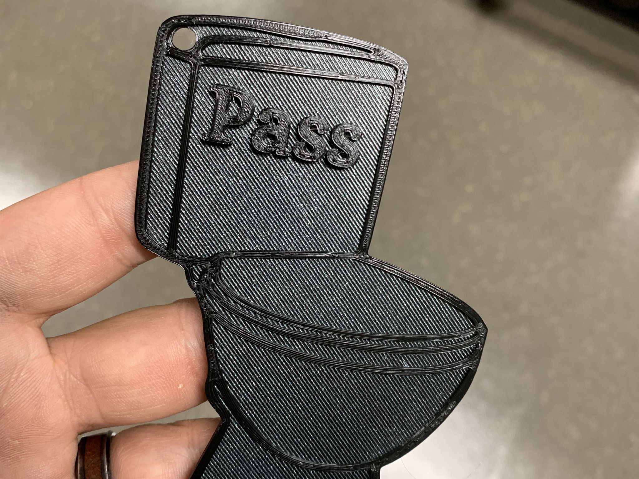 Thẻ thông hành nhà vệ sinh cho trường học