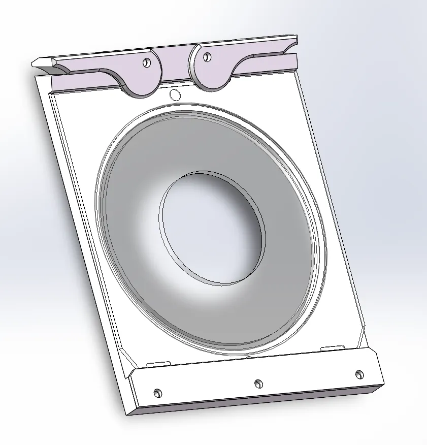 Bảng kính và giá đỡ ống kính Linhof cho máy ảnh Technika V