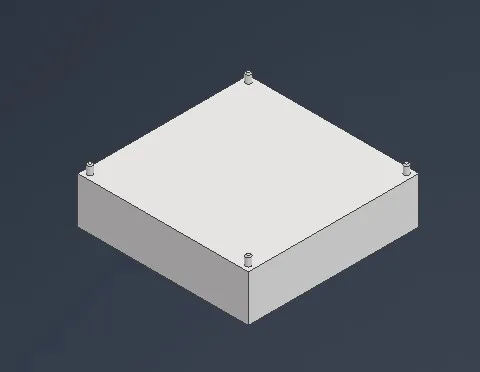 Đế cúp xếp chồng cho bảng tên 1 inch