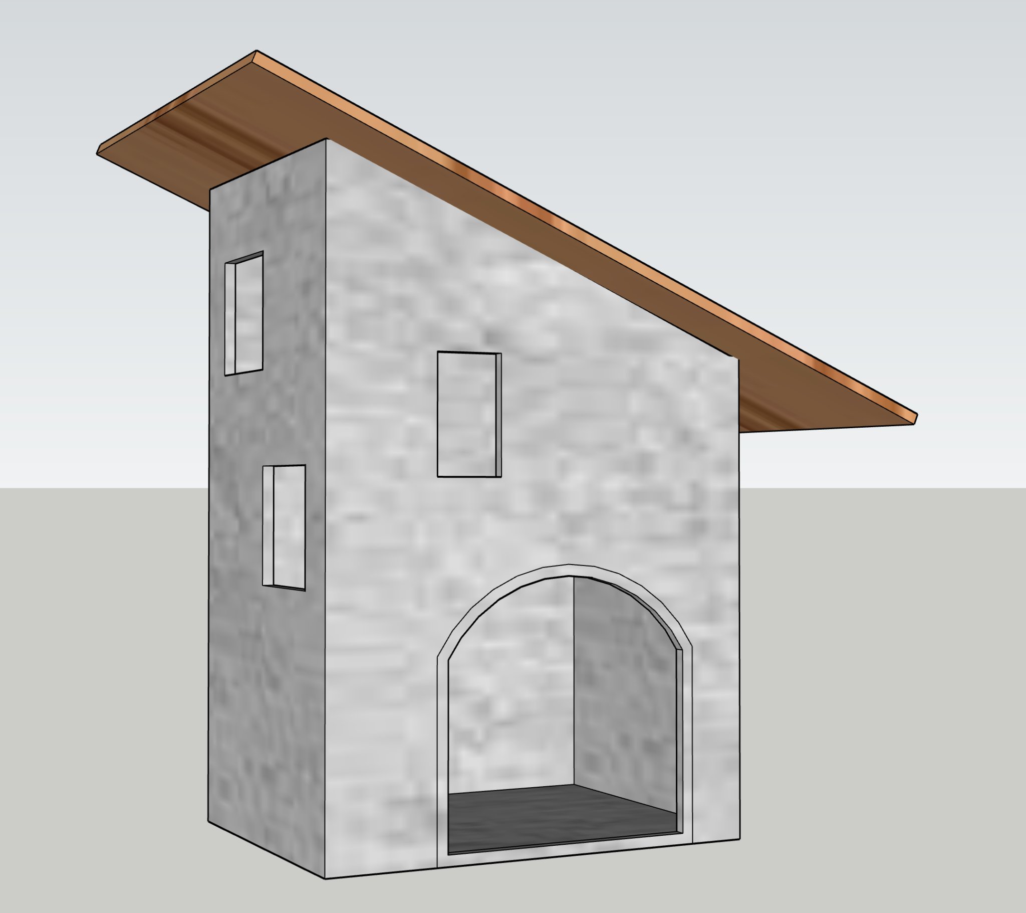 Nhà búp bê GT6 cho mô hình Giáng sinh