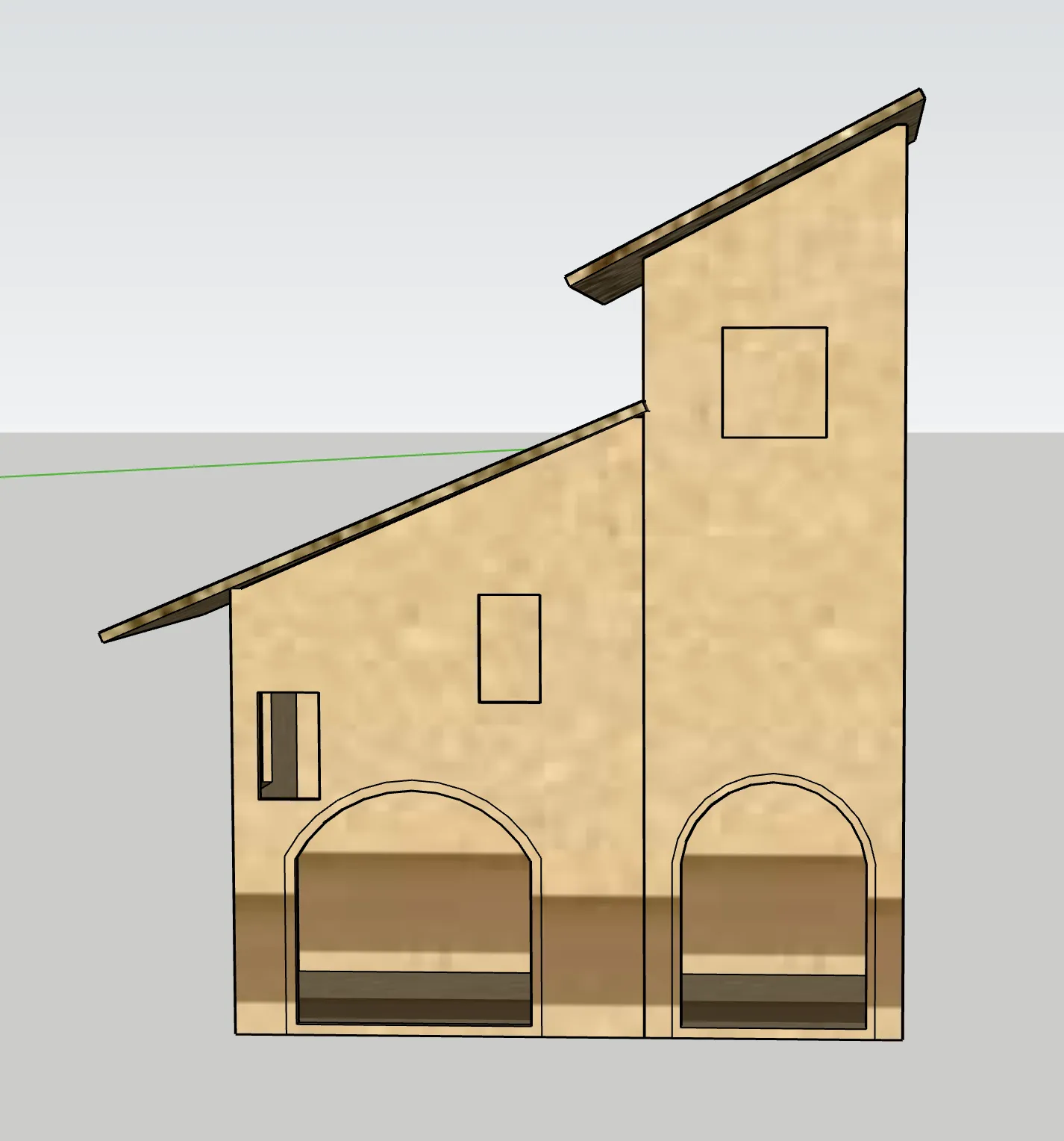 Nhà nguyện mô hình GT7 cho bối cảnh Giáng sinh