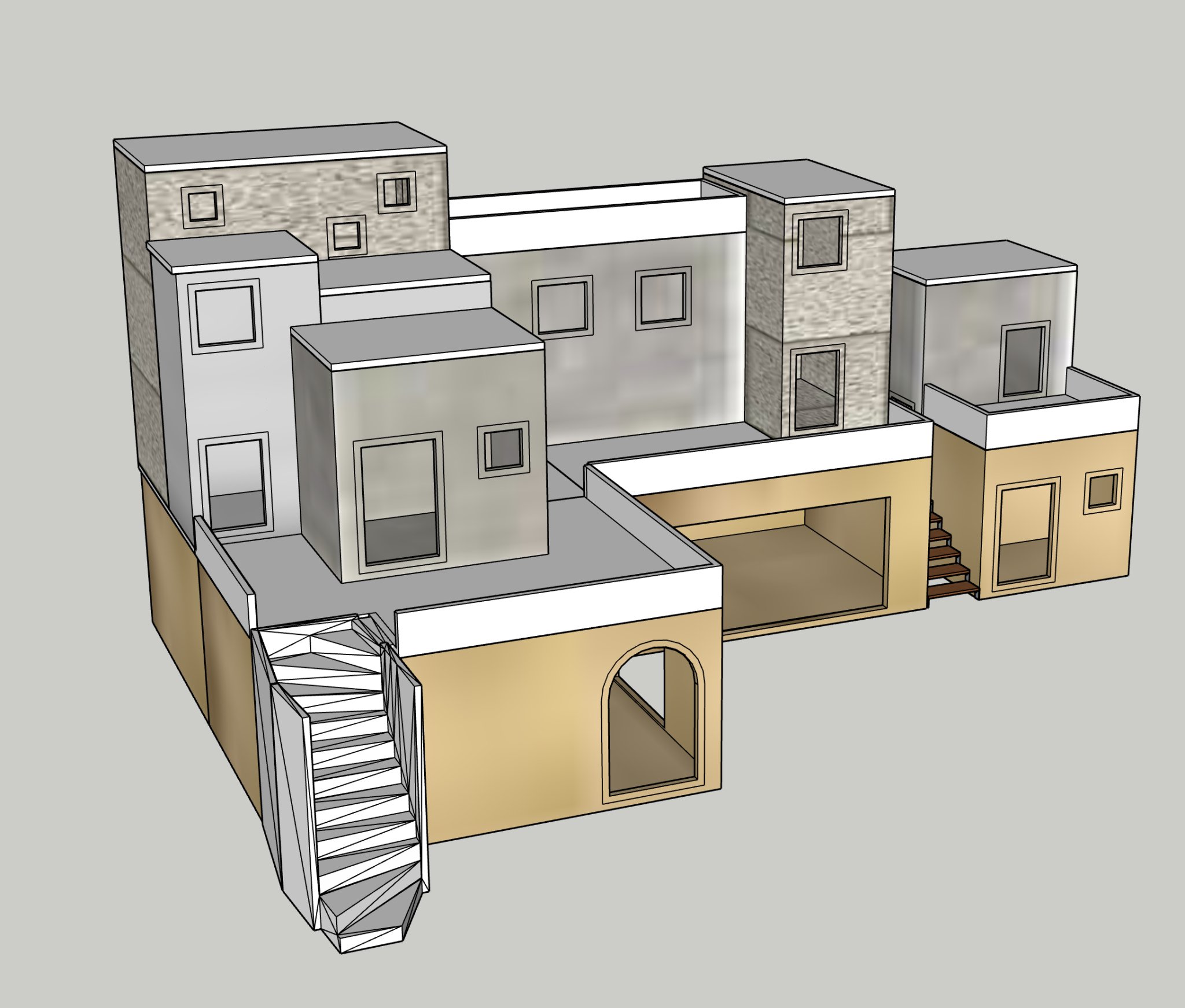 Nhà thờ mô hình GT 12 cho bối cảnh Giáng sinh