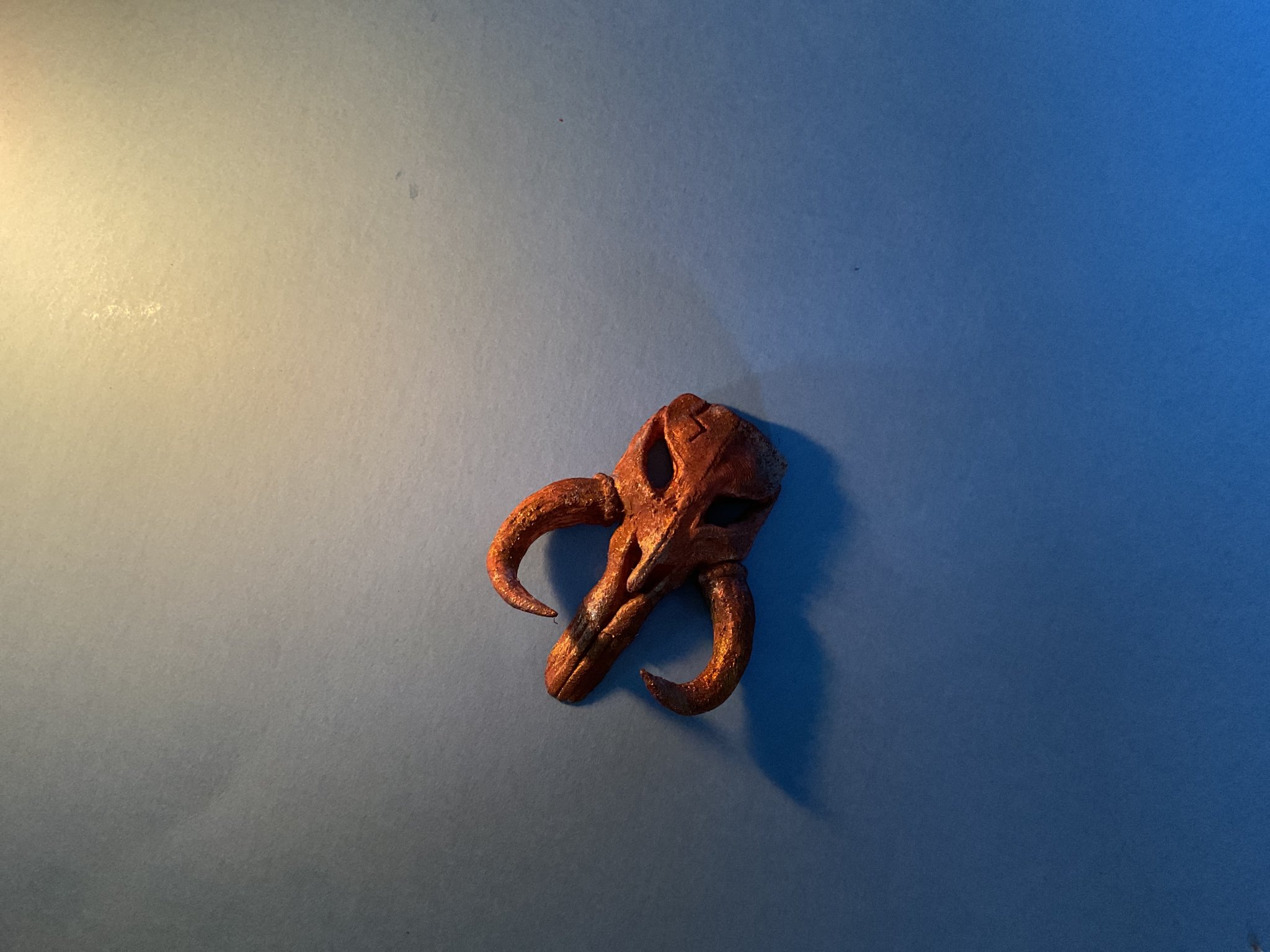 *Đầu lâu Mandalorian mini phong cách Star Wars*