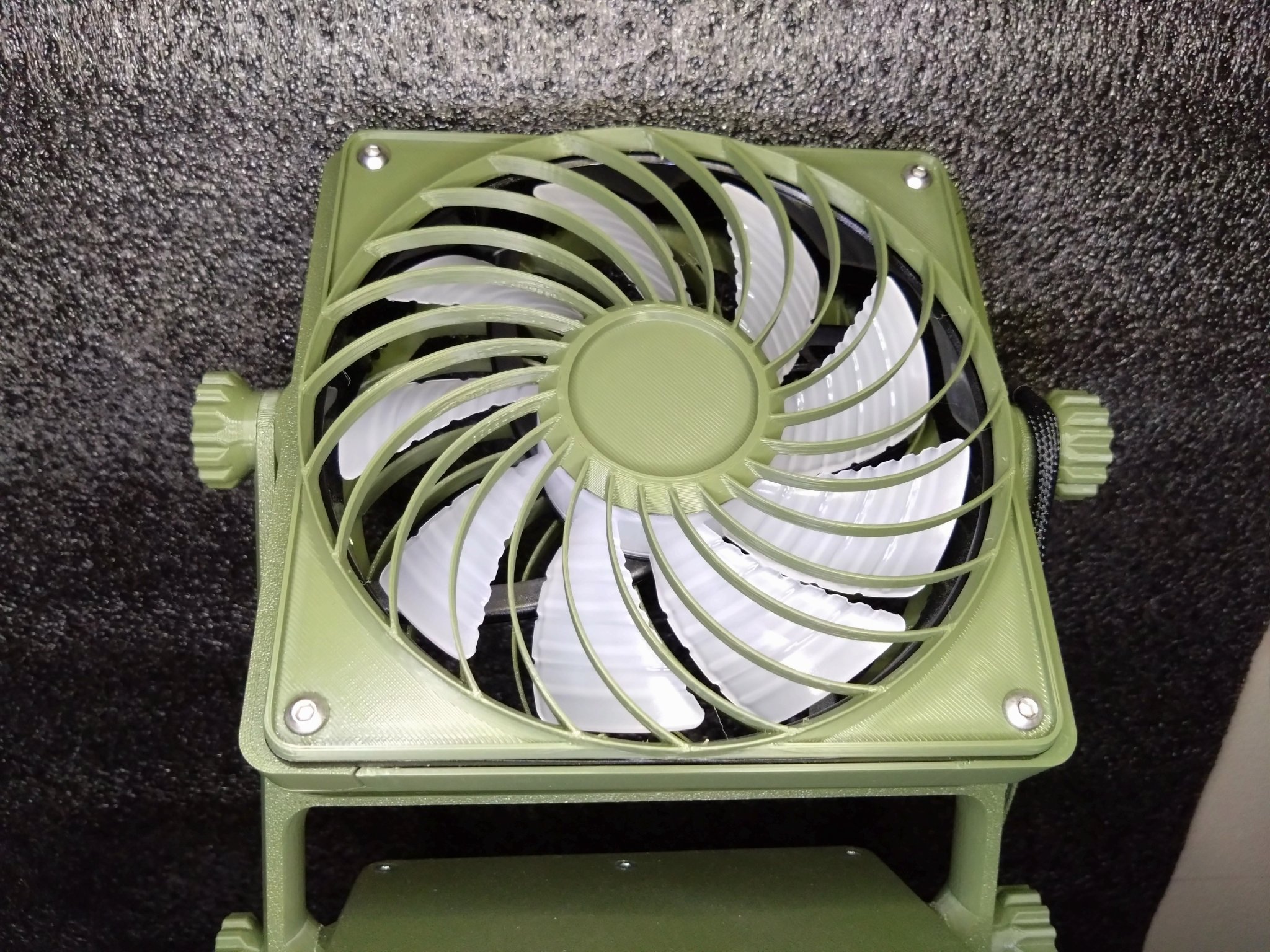 Bộ vỏ quạt 140mm mỏng cho quạt máy tính