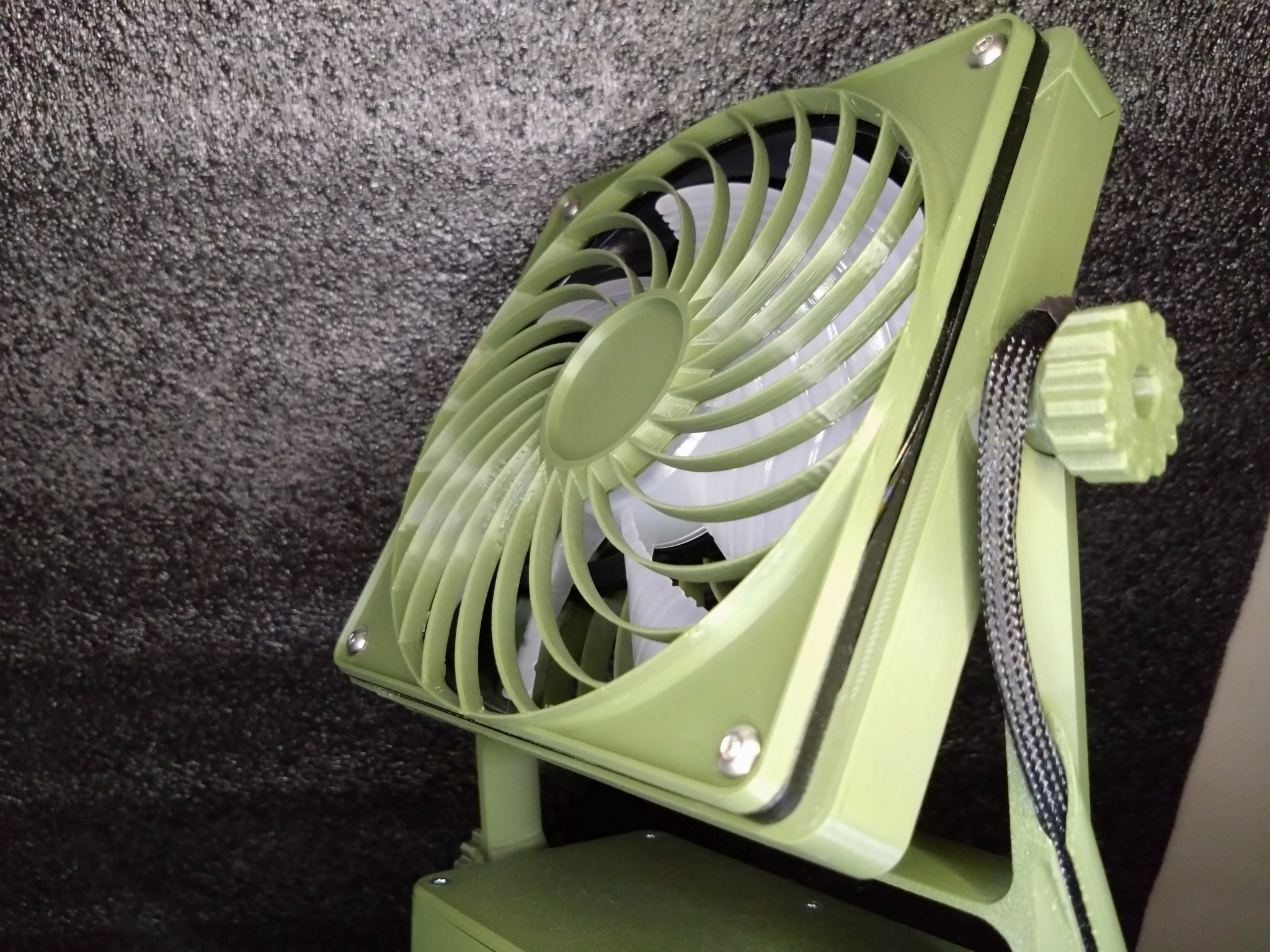 Bộ vỏ quạt 140mm mỏng cho quạt máy tính