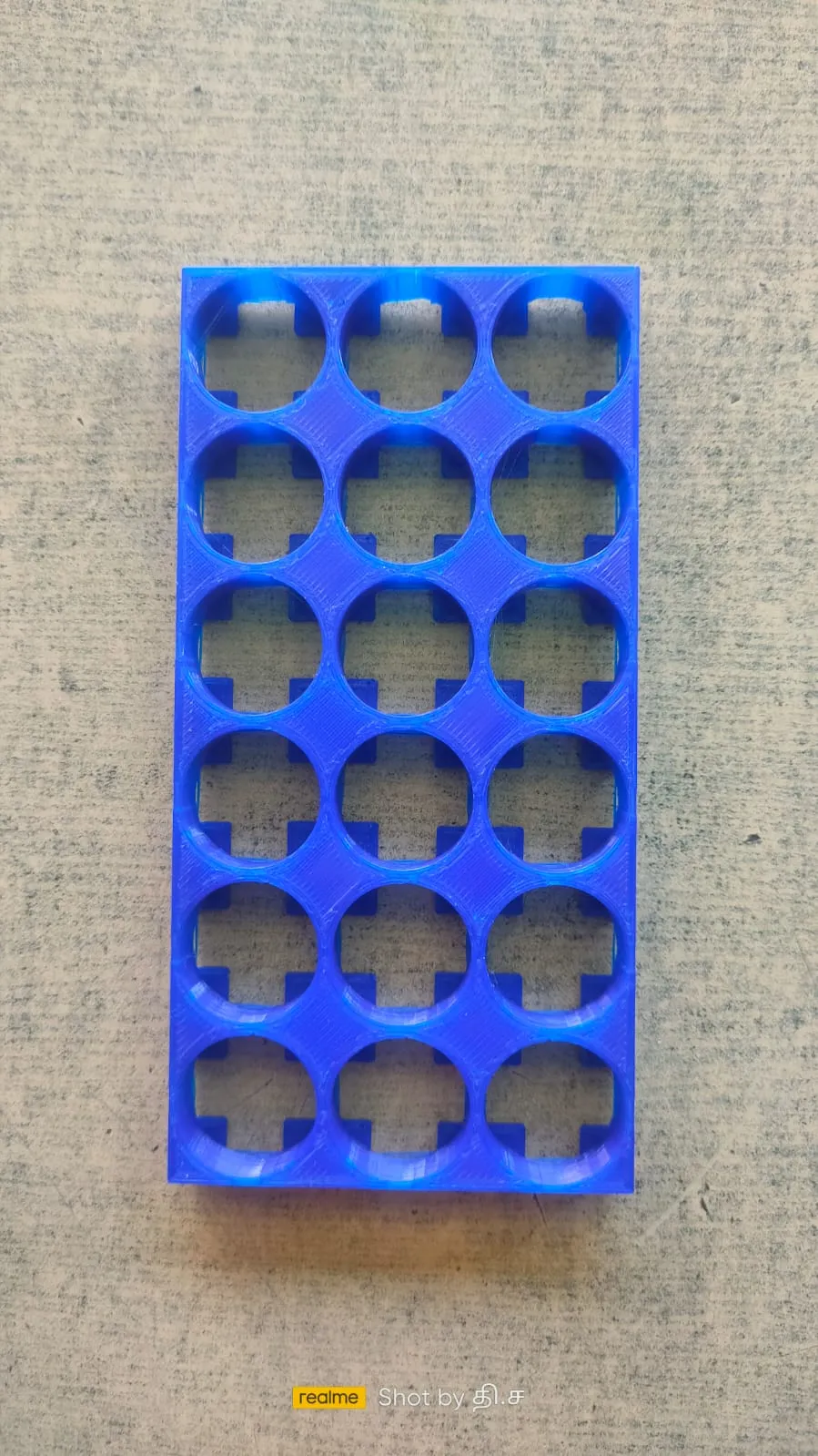 Giá đỡ pin 18650 6x3 cho bộ pin E-Bike và UPS